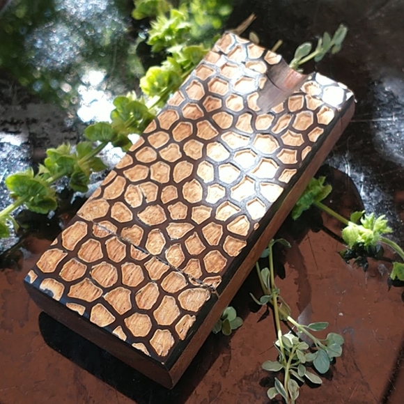 NWOT Wooden Herbal Box - Picture 2 of 5